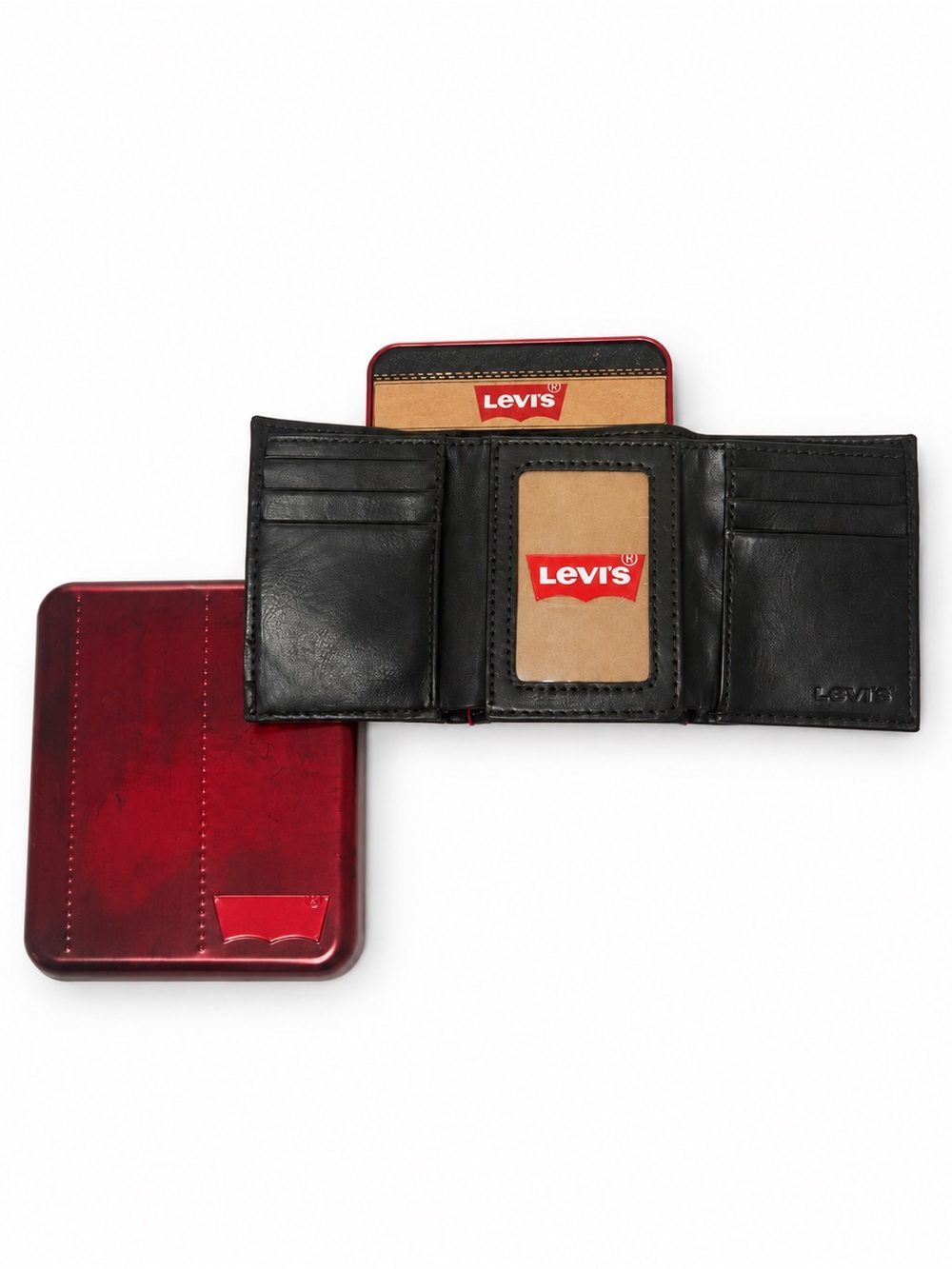 Levi’s Trifold Wallet with Original Tin